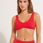Bikini Tezenis rosso in microfibra riciclata