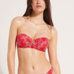 Bikini a fascia imbottita con brasiliano sgambato Tezenis estate 2024