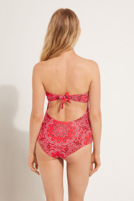 Costume intero a fascia Tezenis 2024 Costume intero a fascia Tezenis 2024