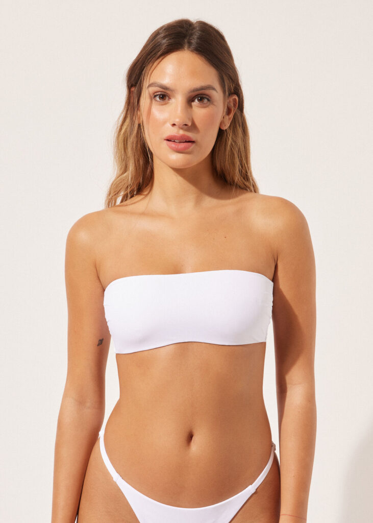 Bikini a fascia bianca Calzedonia Bikini a fascia bianca Calzedonia