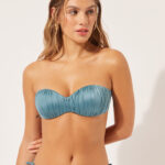 Costume da bagno due pezzi con top a fascia
