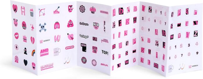 Adesivi da personalizzare diario scolastico BE YOU Adesivi da personalizzare diario scolastico BE YOU
