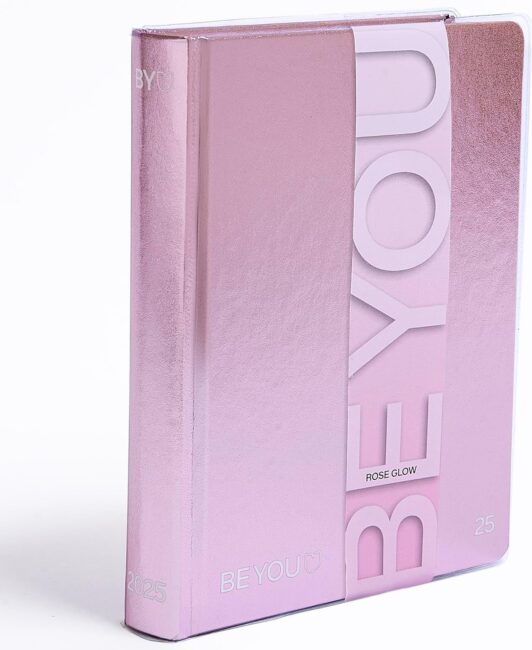 Diario femminile BE YOU Rose Glow 2025 Diario femminile BE YOU Rose Glow 2025