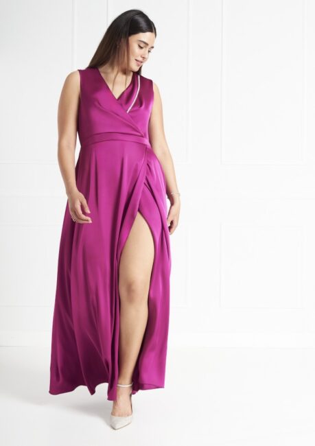 Abito lungo curvy da cerimonia Rinascimento Atelier autunno inverno 2024 2025 Abito lungo curvy da cerimonia Rinascimento Atelier autunno inverno 2024 2025