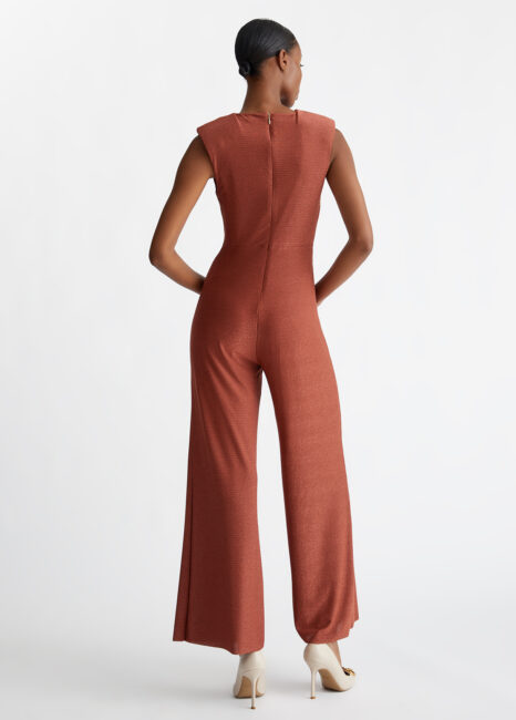 Jumpsuit in jersey lurex Liu Jo inverno 2024 2025 Jumpsuit in jersey lurex Liu Jo inverno 2024 2025