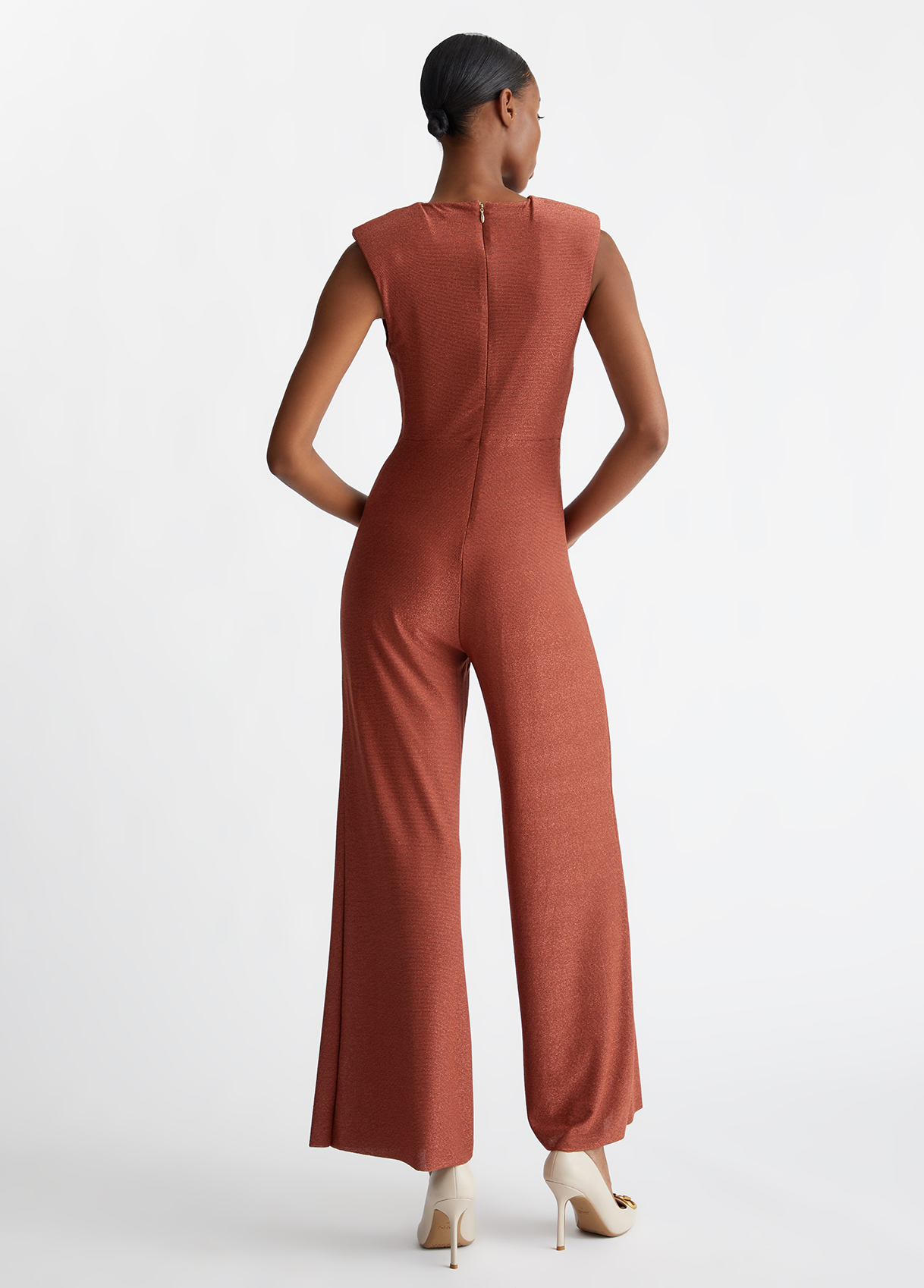Jumpsuit in jersey lurex Liu Jo inverno 2024 2025