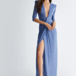 Vestito lungo da cerimonia Liu Jo collezione autunno inverno 2024 2025