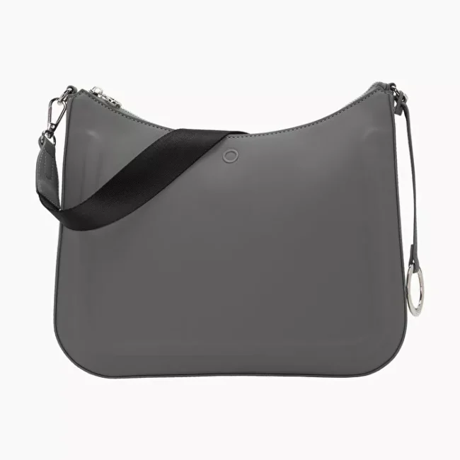 Borsa a tracolla O Bag Ruby grigia Borsa a tracolla O Bag Ruby grigia