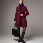 Cappotto bordeaux Rinascimento nuova collezione invernale 2025