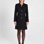 Cappotto nero sfiancato Rinascimento