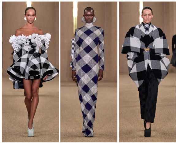 Fantasia a quadri Tendenza Moda inverno 2024 2025 Fantasia a quadri Tendenza Moda inverno 2024 2025