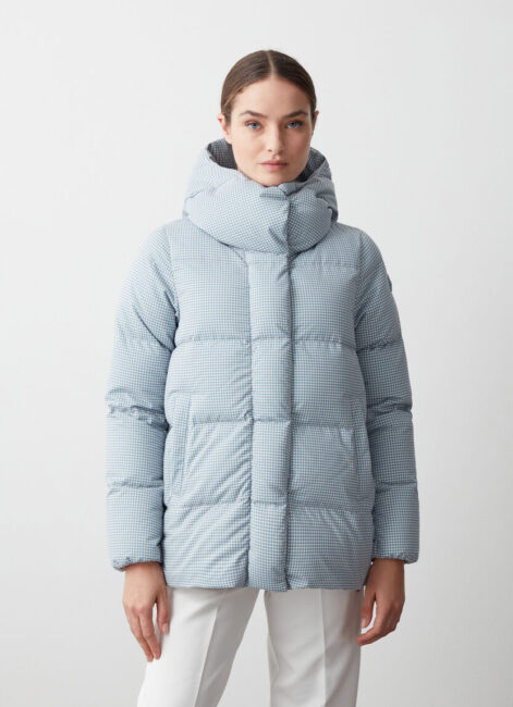 Piumino fantasia pied de poule Colmar inverno 2024 2025 Piumino fantasia pied de poule Colmar inverno 2024 2025