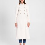 Cappotto doppiopetto bianco Rinascimento