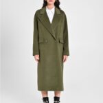 Cappotto oversize verde militare Rinascimento