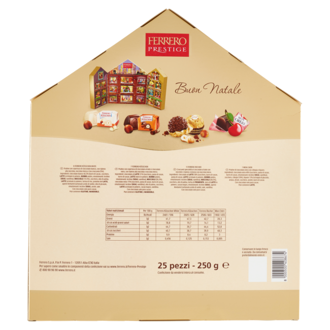 Ferrero Prestige Calendario Avvento 2024 Ferrero Prestige Calendario Avvento 2024
