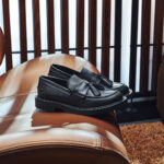 Mocassino neri con nappine GEOX donna inverno 2024 2025