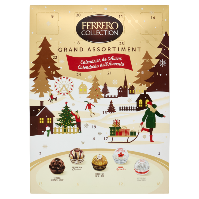 Novità 2024 Calendario Ferrero Grand Assortiment Novità 2024 Calendario Ferrero Grand Assortiment