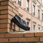 Nuovi mocassini in pelle nera GEOX donna