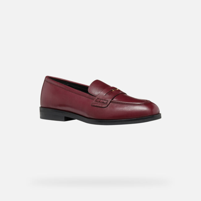 Scarpa mocassino bordeaux GEOX Scarpa mocassino bordeaux GEOX