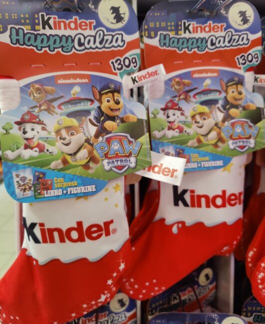 Calza della Befana Kinder Paw Patrol 2025 Calza della Befana Kinder Paw Patrol 2025