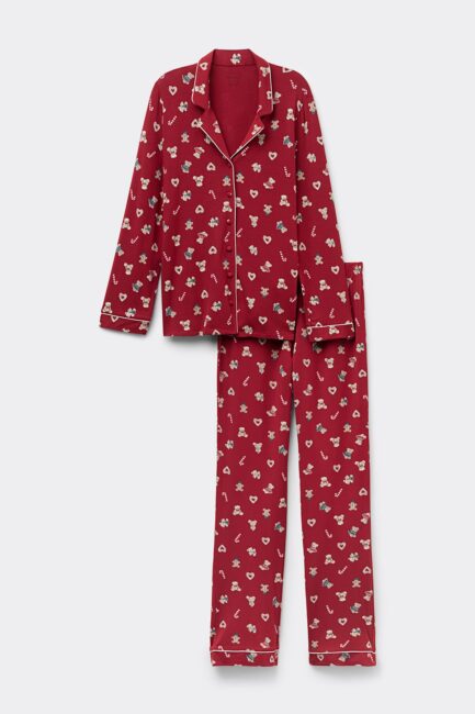 Intimissimi pigiama rosso a tema Natale Intimissimi pigiama rosso a tema Natale