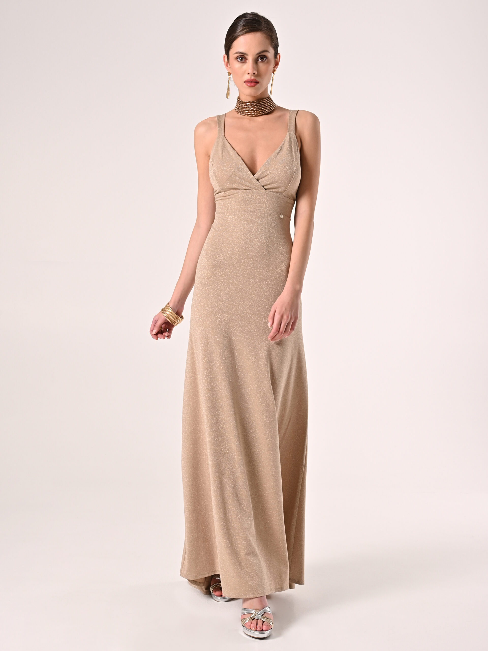 Rinascimento vestito lungo elegante da sera e da cerimonia