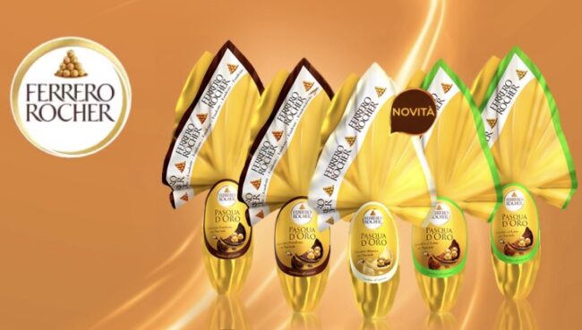 Uova FIAMMA Ferrero Rocher 2025 Uova FIAMMA Ferrero Rocher 2025