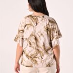 Blua a maniche corte nuova collezione Rinascimento curvy