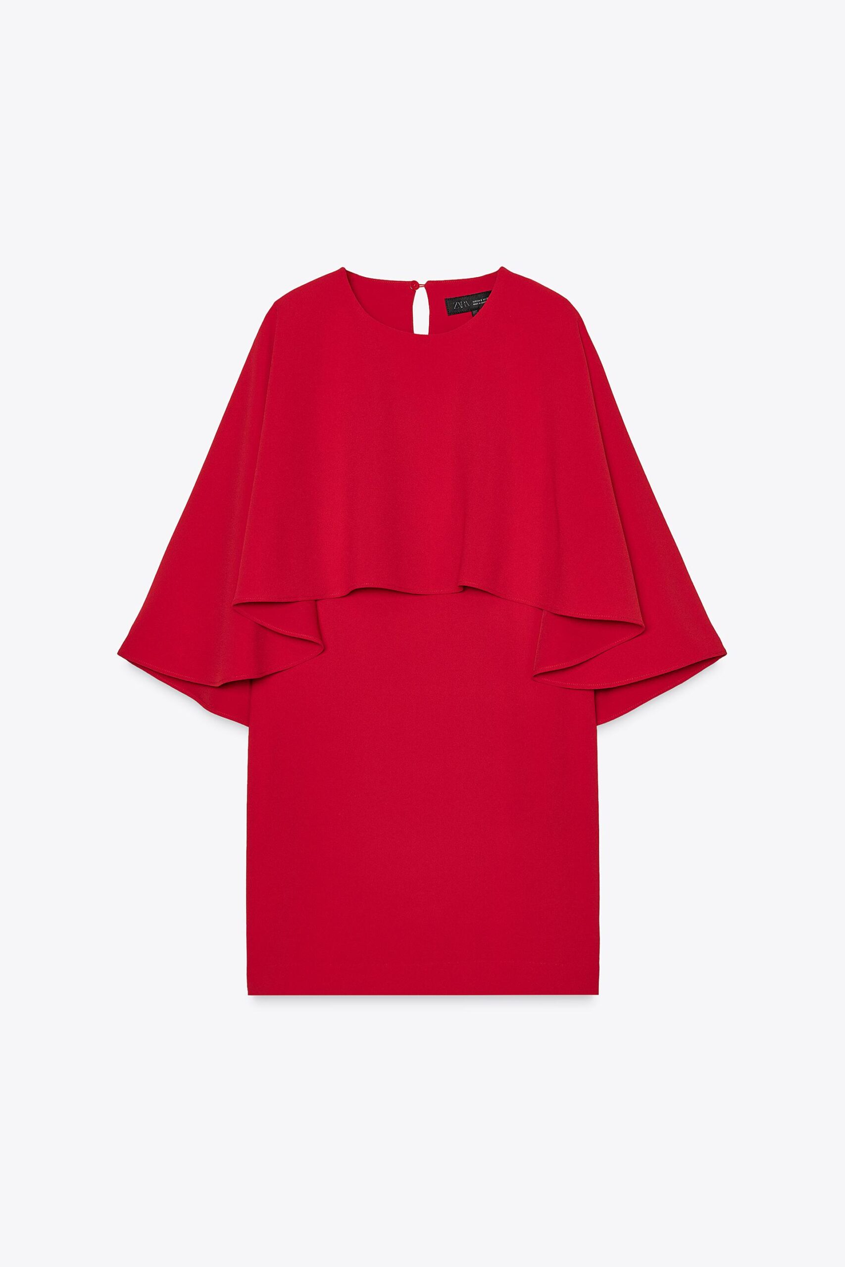 Elegante abito corto a mantella ZARA