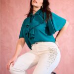 Jeans bianchi curvy Rinascimento primavera estate 2025
