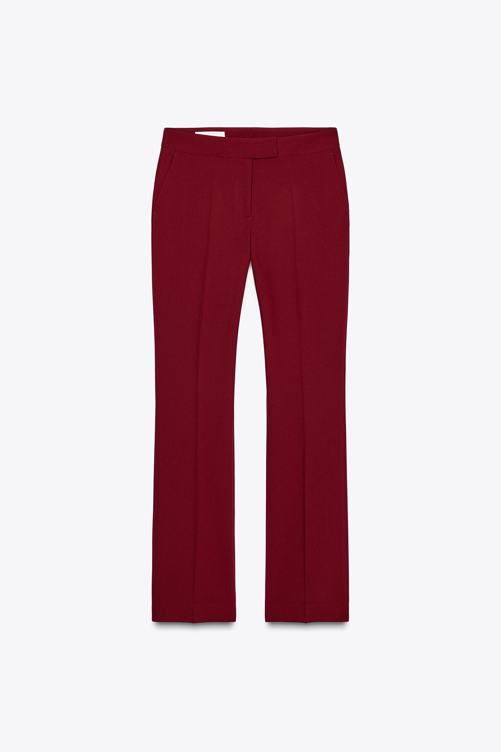 Pantaloni bordeaux ZARA