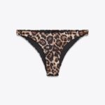 Slip bikini animalier ZARA