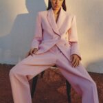Tailleur primaverile rosa ZARA collezione 2025