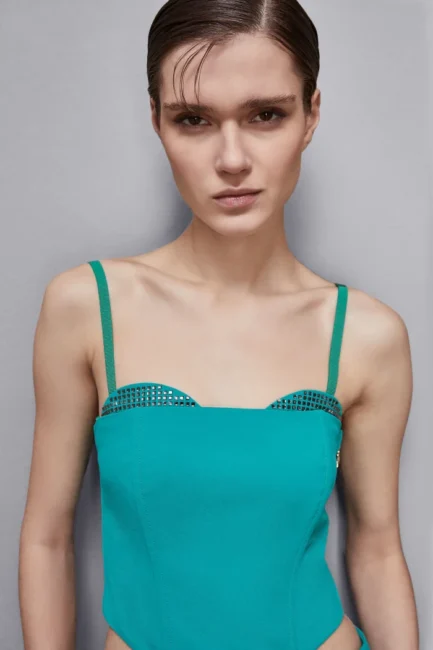 Top elegante da cerimonia Patrizia Pepe estate 2025 Top elegante da cerimonia Patrizia Pepe estate 2025