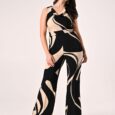 Tuta curvy optical Rinascimento