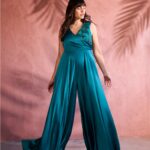 Tuta intera curvy Rinascimento collezione cerimonia primavera estate 2025