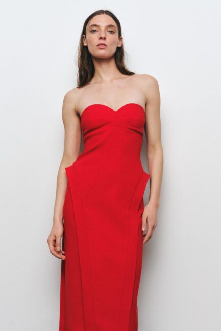 Vestito longuette elegante ZARA Vestito longuette elegante ZARA