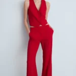 Completo gilet e pantaloni MANGO
