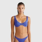 Benetton costume lurex con reggiseno con ferretto