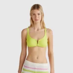 Bikini a tinta unita Benetton 2025