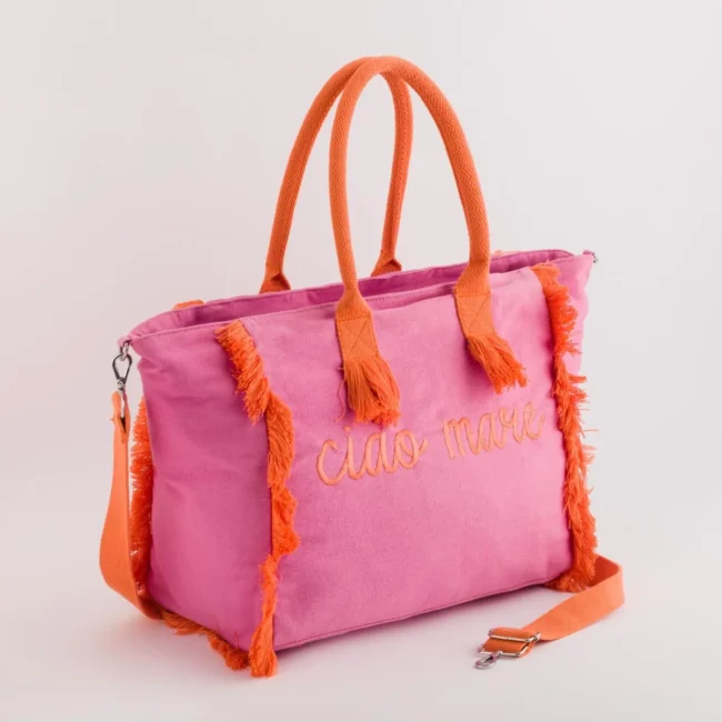 Borsa in cotone Ciao Mare Carpisa Estate 2025 Borsa in cotone Ciao Mare Carpisa Estate 2025