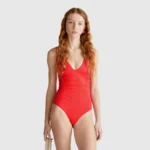 Costume intero drappeggiato Benetton