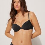 Costume lurex con reggiseno push up Tezenis