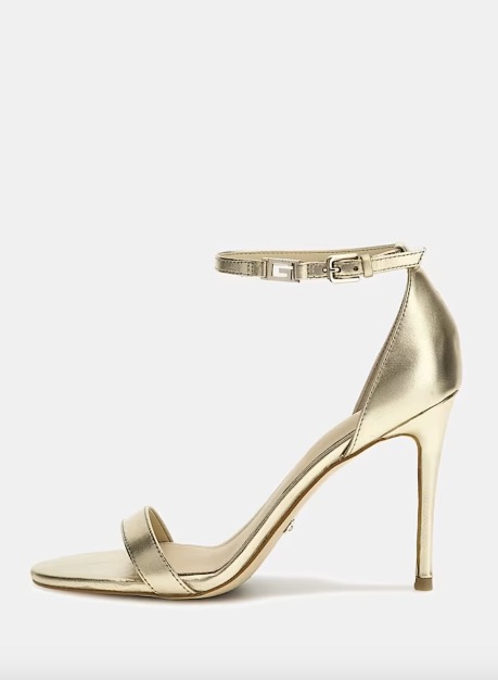 Sandali con tacco alto in vera pelle GUESS Sandali con tacco alto in vera pelle GUESS