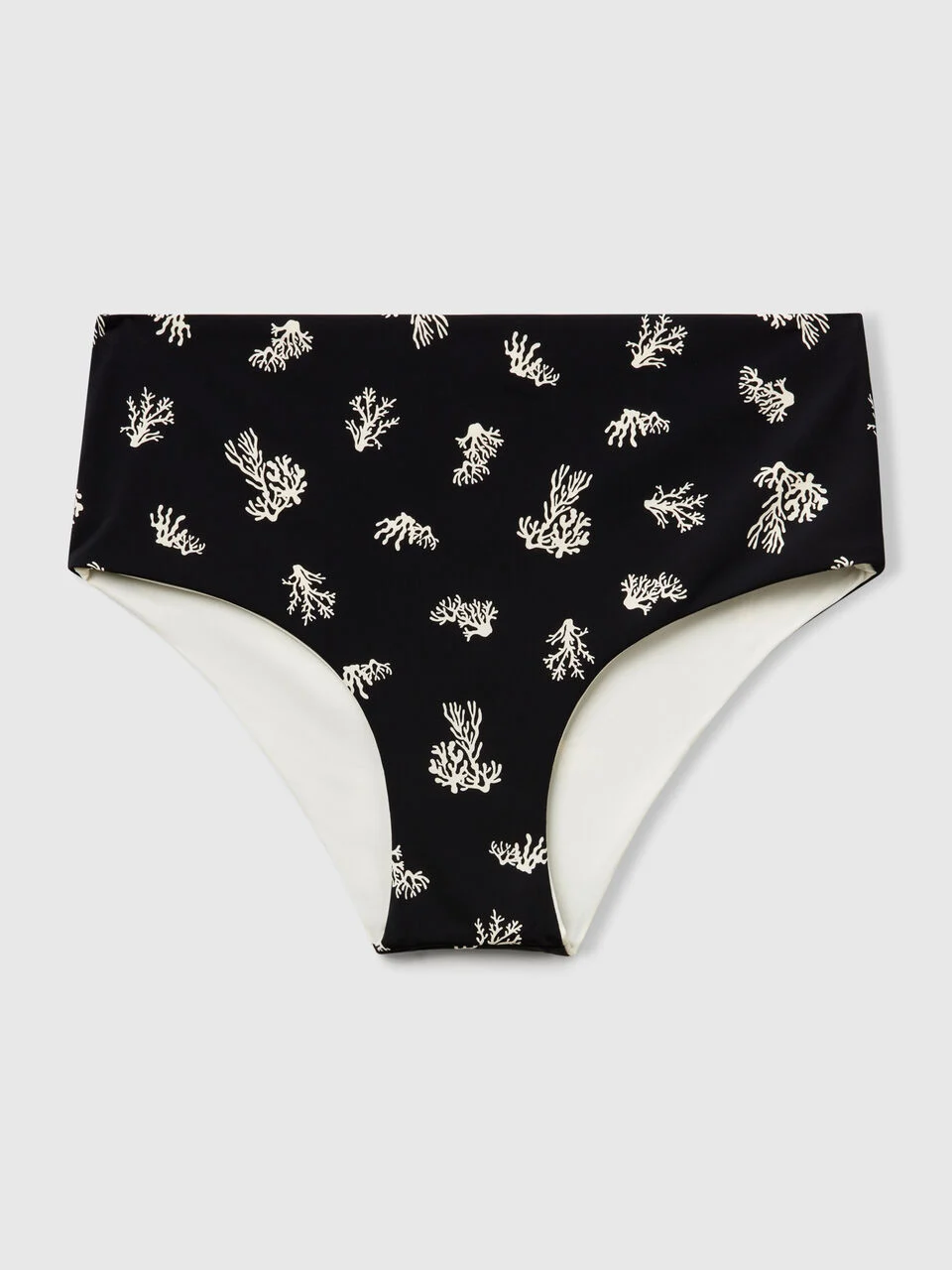 Slip a vita alta costume da bagno Benetton estate 2025