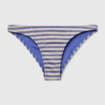 Slip bikini a righe Benetton estate 2025
