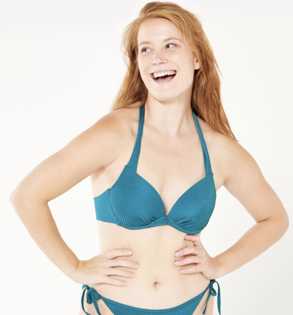 Bikini con reggiseno imbottito push up Decathlon Bikini con reggiseno imbottito push up Decathlon