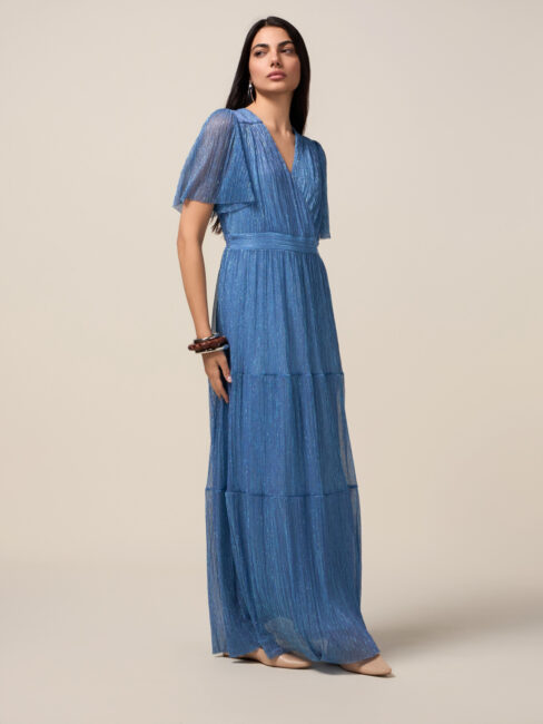 OLTRE abito lungo in jersey lurex OLTRE abito lungo in jersey lurex