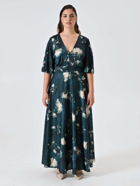 Rinascimneto vestito lungo curvy Rinascimneto vestito lungo curvy