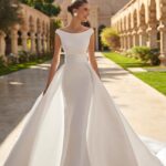 Rosa Clara abito da sposa minimalista e trasformabile 2026